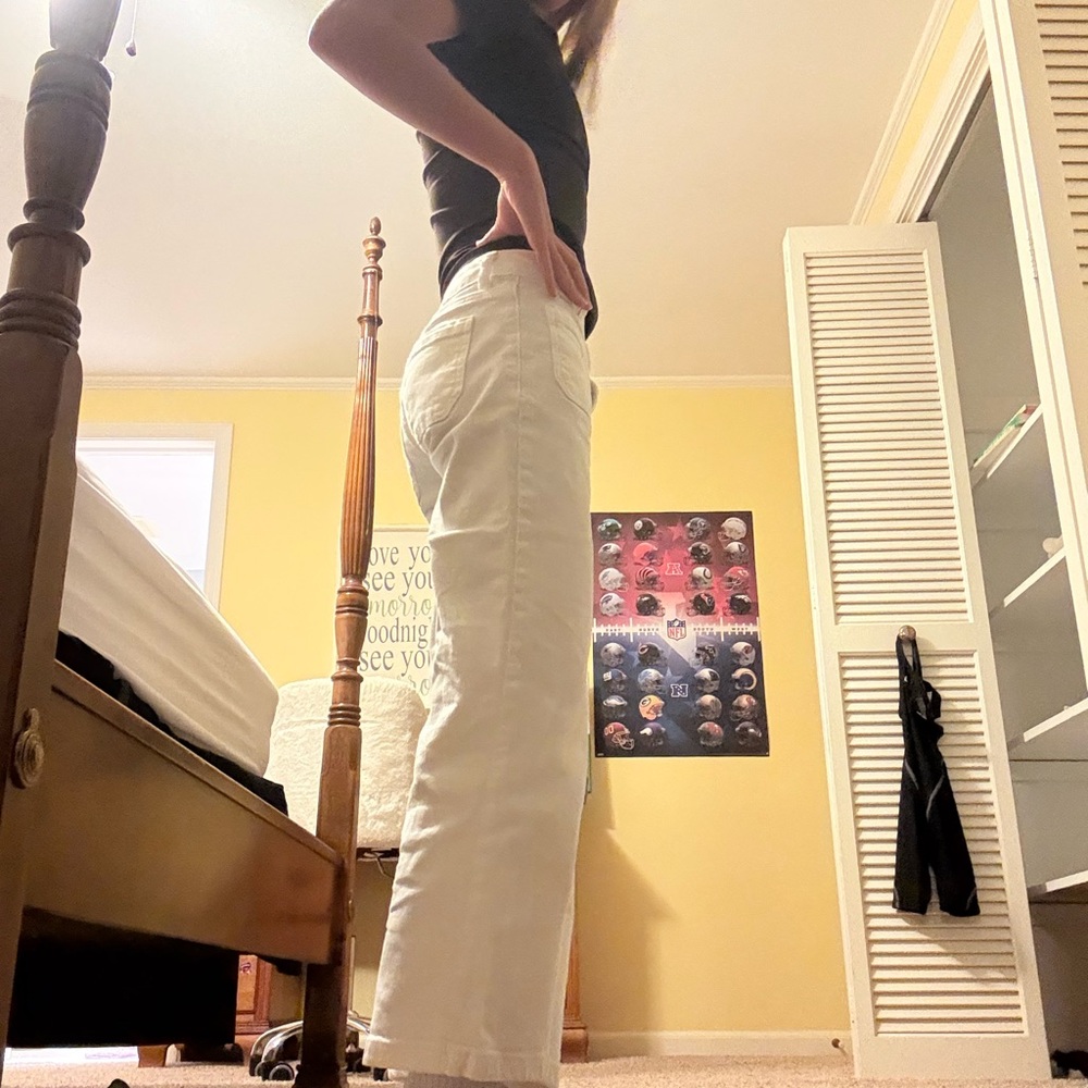 Cat & Jack Kids Cream Jeans